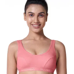 BLOSSOM Pink Full Coverage Sports Bra image 1