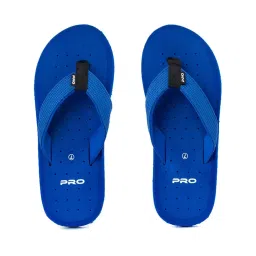 khadim Pro by Khadims Men's Blue Flip Flops image 1
