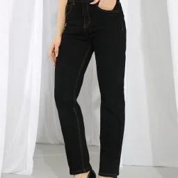 Kotty Black Slim Fit High Rise Jeans image 1