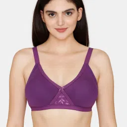 Zivame Purple Double Layered Full Coverage Bra image 1