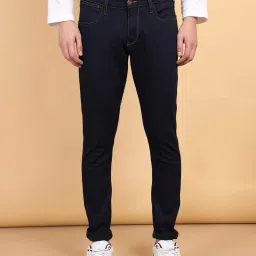 Wrangler Navy Skinny Fit Low Rise Jeans image 1