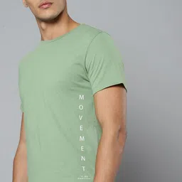 HRX By Hrithik Roshan Yoga Men Jade Organic Cotton Typography Sustainable Tshirt-picture-15