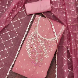 Maroosh Embellished Unstitched Dress Material-picture-39