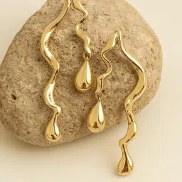 Karatcart Gold-Tone Plated Earrings for Women-picture-17