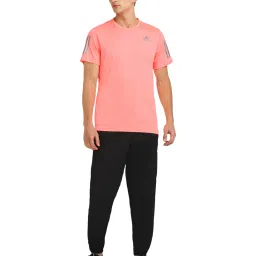 adidas Light Pink Round Neck T-Shirt image 5