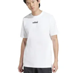 Adidas Originals White Cotton Regular Fit Sports T-Shirt-picture-10