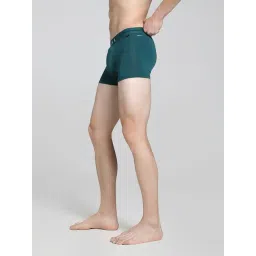 Puma Green Cotton Regular Fit Trunks image 3