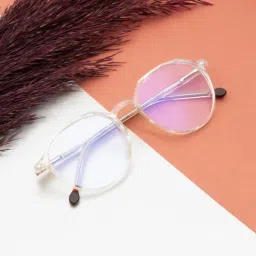 Ted Smith Transparent Round Unisex Eye Frames image 1