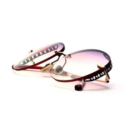 Scott SC038 Celine Pink Round Sunglasses image 4