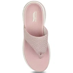 Skechers Women's GO WALK ARCH FIT SANDAL - WEE Mauve Walking Shoes image 4