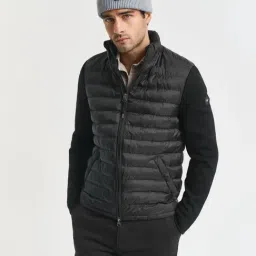 Gant Fashion Black Regular Fit Solid Jacket-picture-25