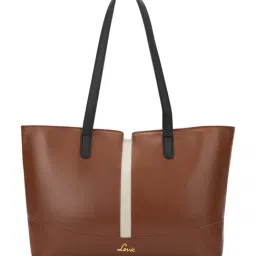 Lavie Lyla Tan Leather Large Tote Bag-picture-10