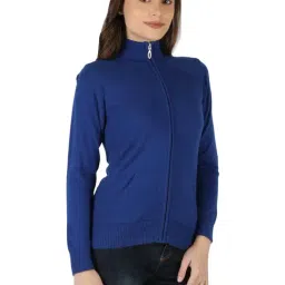 Monte Carlo Blue Regular Fit Jacket image 4