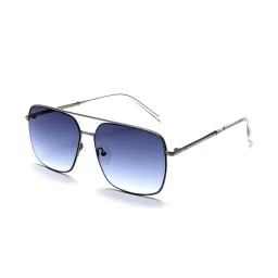 French Connection FC7575 Blue Gradient Square Sunglasses image 1