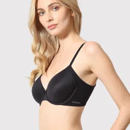 Van Heusen Black Under Wired Padded T Shirt Bra image 3