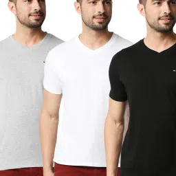 Basics Multicolor Slim Fit T-Shirt image 1