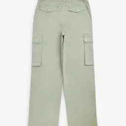Y&F Kids by Westside Sage Mid-Rise Cotton-Blend Cargo Pants image 2