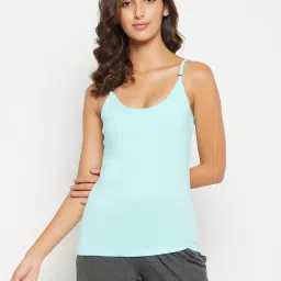 Clovia Sky Blue Camisole image 1