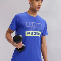 HRX by Hrithik Roshan Men Typography Printed Rapid-Dry Training T-shirt-picture-36