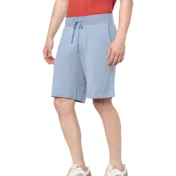 celio celio* Sky Blue Regular Fit Shorts image 3