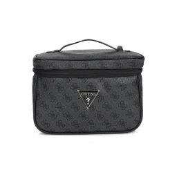 Guess Women Grey Printed Toiletry Pouch-image-50