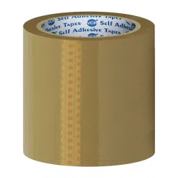 VCR 65 m x 144 mm Biaxially Oriented Polypropylene Self Adhesive Brown Cello Tape, 12 Rolls Per Pack-picture-17