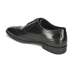 Alberto Torresi Men's Black Brogue Shoes image 5