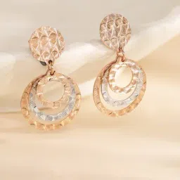 P.N.Gadgil Jewellers 18k (750) Yellow Gold Orbelle Charm Drops & Dangler Earrings-picture-24