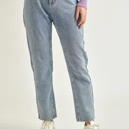 Cover Story Blue Lightly Washed Jeans image 1