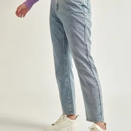 Cover Story Blue Lightly Washed Jeans image 3