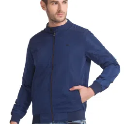 Parx Blue Regular Fit Jackets image 3