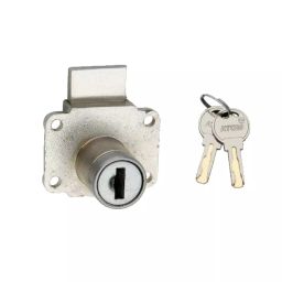 Atom Nickel Silver Matte Finish Deadbolt Lock, Expo-1-picture-2