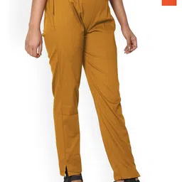 SRISARAS Women Pack of 2 Pleated Regular Fit Mid-Rise Trousers-image-49