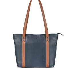 MAI SOLI Women Navy Blue Solid Leather Shoulder Bag-picture-45