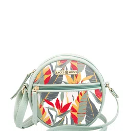 Sacci Mucci Women Floral Printed Handheld Bag with Applique-picture-16