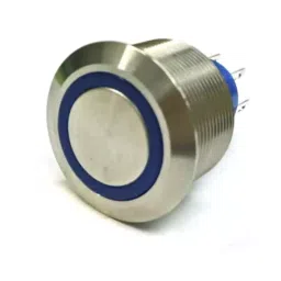 RS PRO Illuminated Push Button Switch Momentary 25.2 mm SPDT Blue LED 250 V AC, 1759080-picture-25