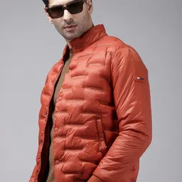 U.S. Polo Assn. Mock Collar Padded Bomber Jacket-image-26