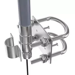 Trade Hub 8 DBi 915 Mhz Omni-Directional LoRa Antenna with 10ft Ultra Low Loss LMR200 Cable (Grey) image 2