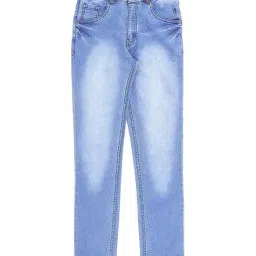 Gini & Jony Kids Sky Blue Washed Jeans-picture-33