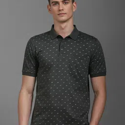 Louis Philippe Men Printed Polo Collar Pockets T-shirt-picture-21