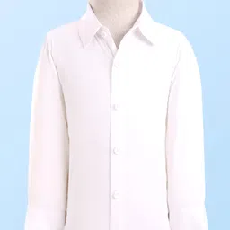 Robo Fry Woven Full Sleeves Solid 4 Piece Party Suit with Bow - Blue image 2