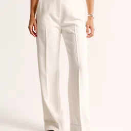 Chemistry Women Ultra Flared High-Rise Pleated Trousers-image-35