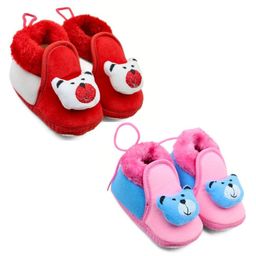 NESKA MODA Kids Pack of 2 Cotton Booties-picture-1