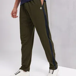HRX by Hrithik Roshan Men Solid Track Pants With Side Stripe Detail-picture-18