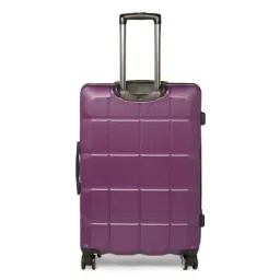 Swiss Brand Friburg Purple Large Hard Trolley Bag - 28 cm image 3