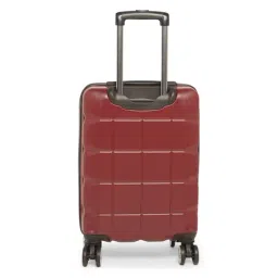 Swiss Brand Friburg Maroon 8 Wheel Small Hard Cabin Trolley - 35 Inch image 3