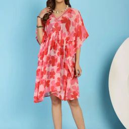 Secret Wish Pink Printed Kaftan-picture-11