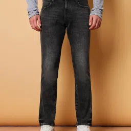 Wrangler Dark Grey Regular Fit Jeans image 1