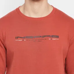 Duke Dark Red Full Sleeves Sweatshirt image 4