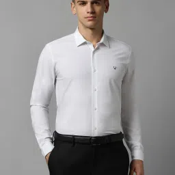 Allen Solly White  Slim Fit Shirt image 1
